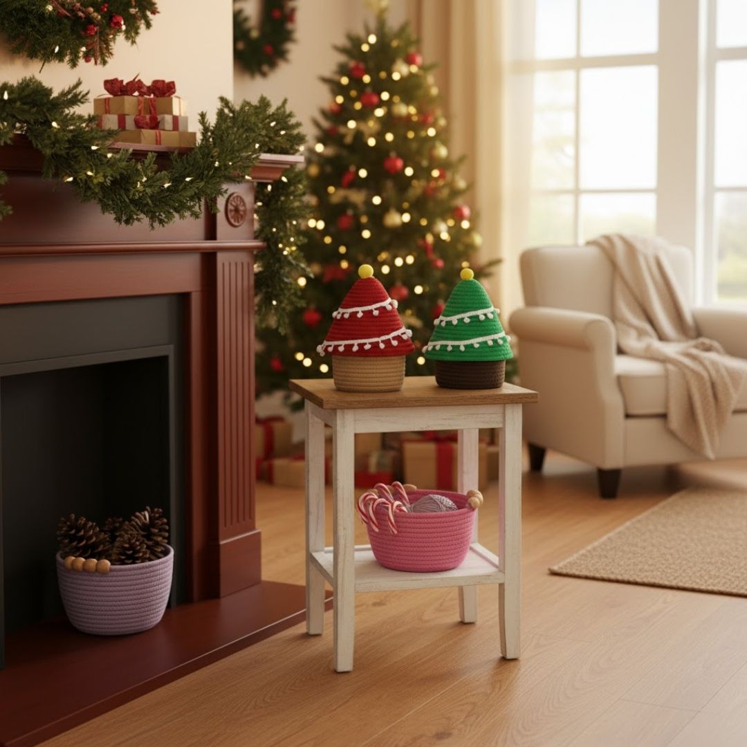 Eco-Friendly Christmas Tree Storage Basket